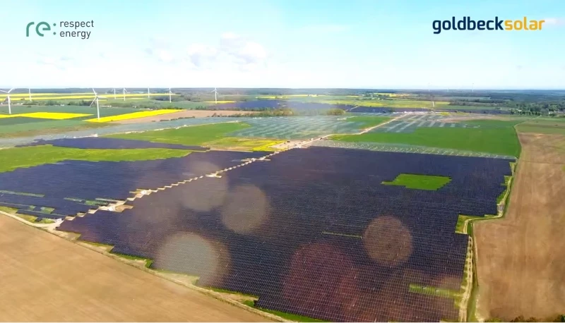 Największą farmę fotowoltaiczną w tej części Europy otwarto na Pomorzu